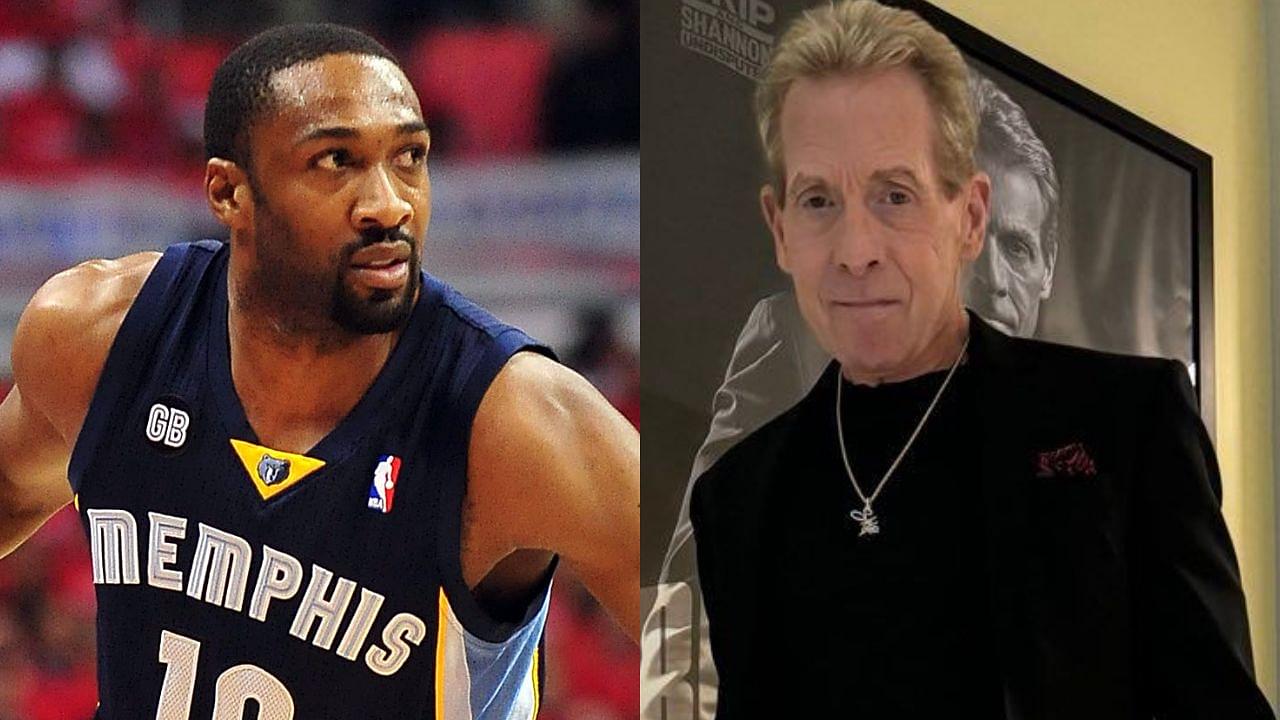 Gilbert Arenas and Skip Bayless