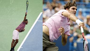 Evergreen Gael Monfils Recreates Iconic Roger Federer 2002 Winner in UTS Tour Semis