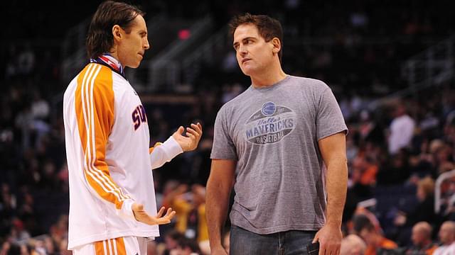 Steve Nash and Mark Cuban