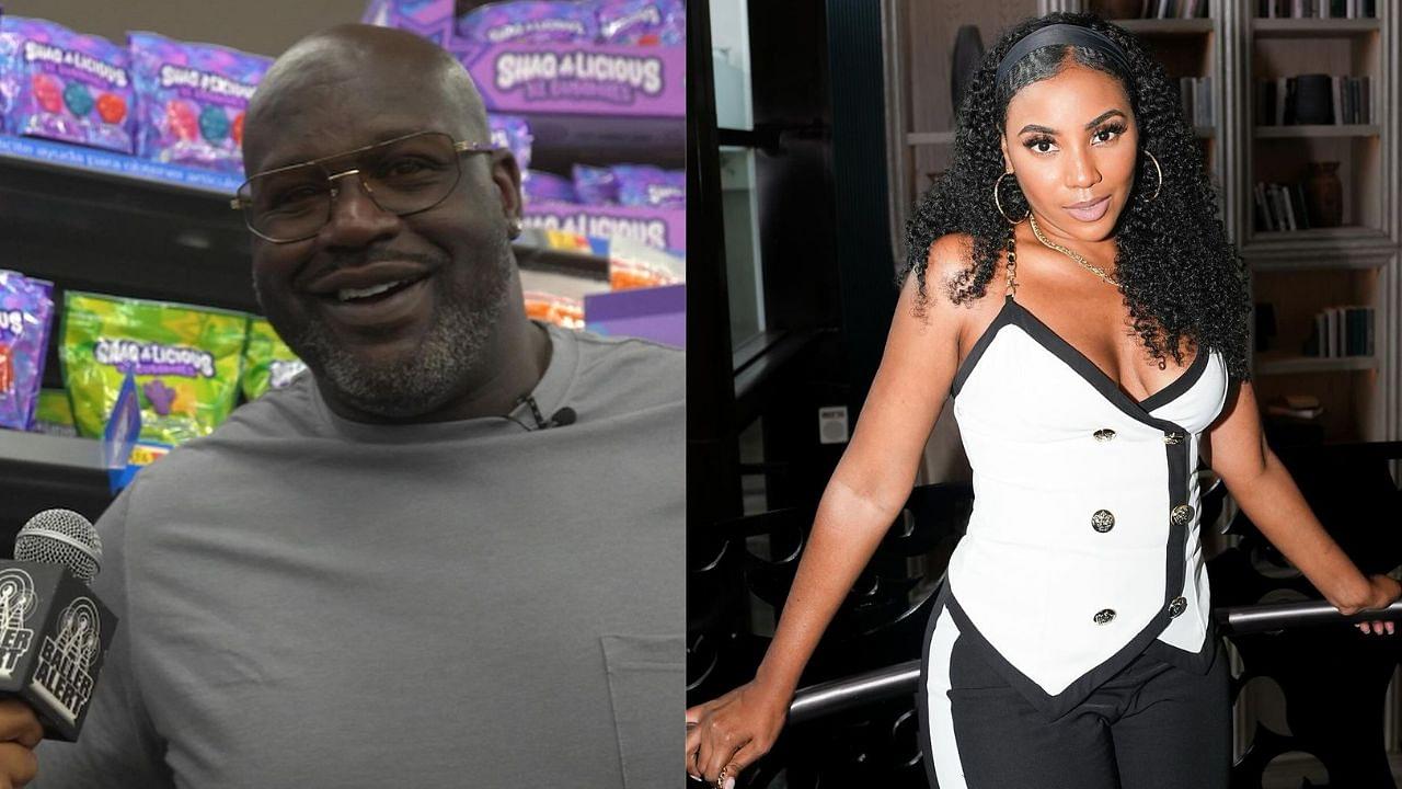 Shaquille O'Neal Flirts with Camerawoman and His Interviewer While Deflecting Questions About His Relationship Status