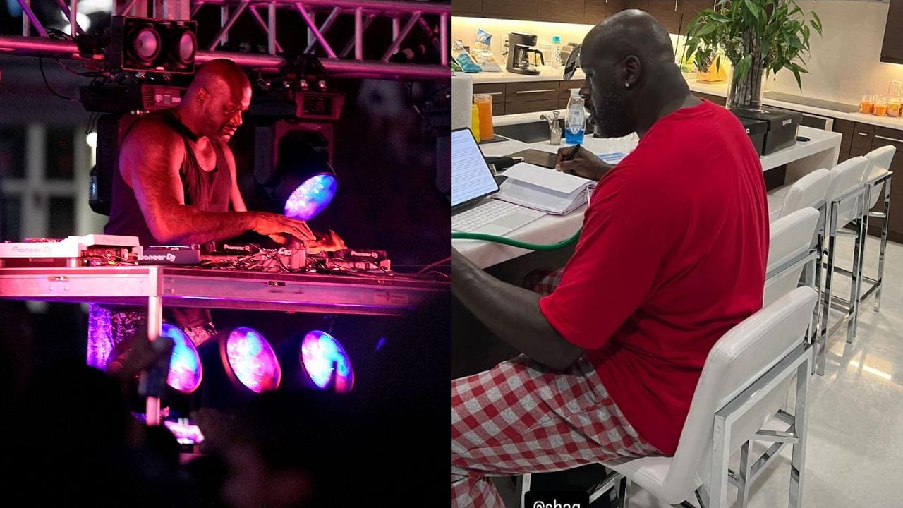 Shaquille O’Neal Taking Mother’s ‘College’ Dream a Step Further by Studying After DJ Gig Has Music Producer in Awe