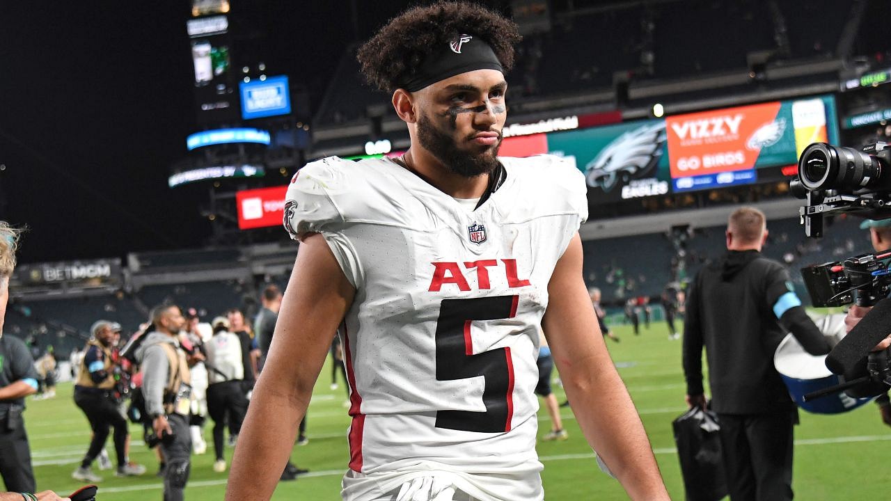 Falcons WR Drake London Reveals His Heartwarming 'Pregame Ritual' With ...