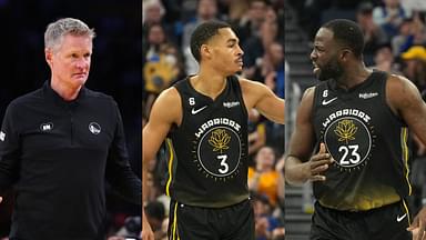 Steve Kerr, Jordan Poole, Draymond Green