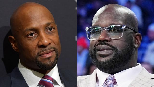 Alonzo Mourning and Shaquille O'Neal