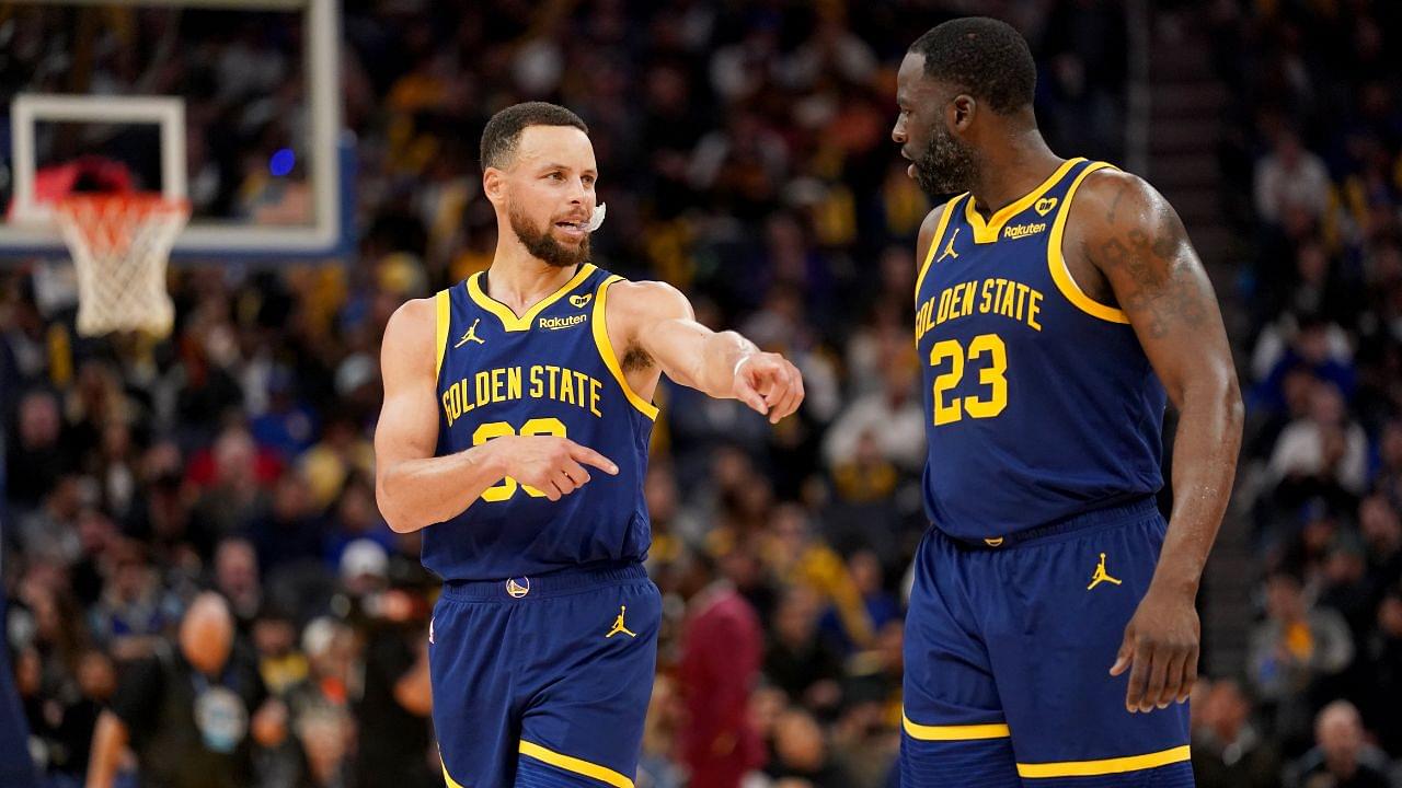 Stephen Curry and Draymond Green