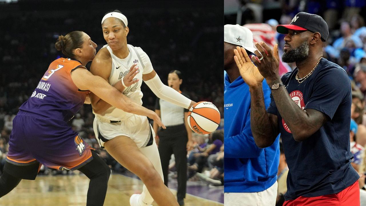 LeBron James Boasts About 'Sister' A'ja Wilson's Electrifying 41-Point Showdown Against Mercury