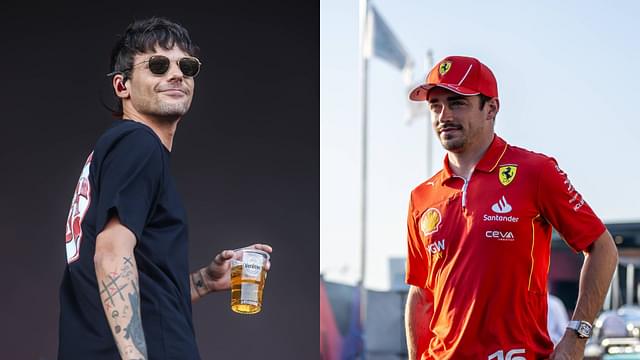 Popstar Louis Tomlinson Favors Charles Leclerc Over Max Verstappen After Italian GP Win