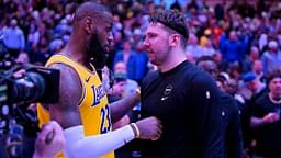 LeBron James and Luka Doncic