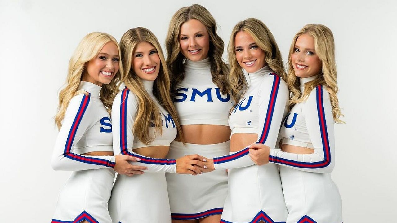 KC Chiefs Heiress Ava Hunt Debuts As A Cheerleader For SMU On Labor Day ...