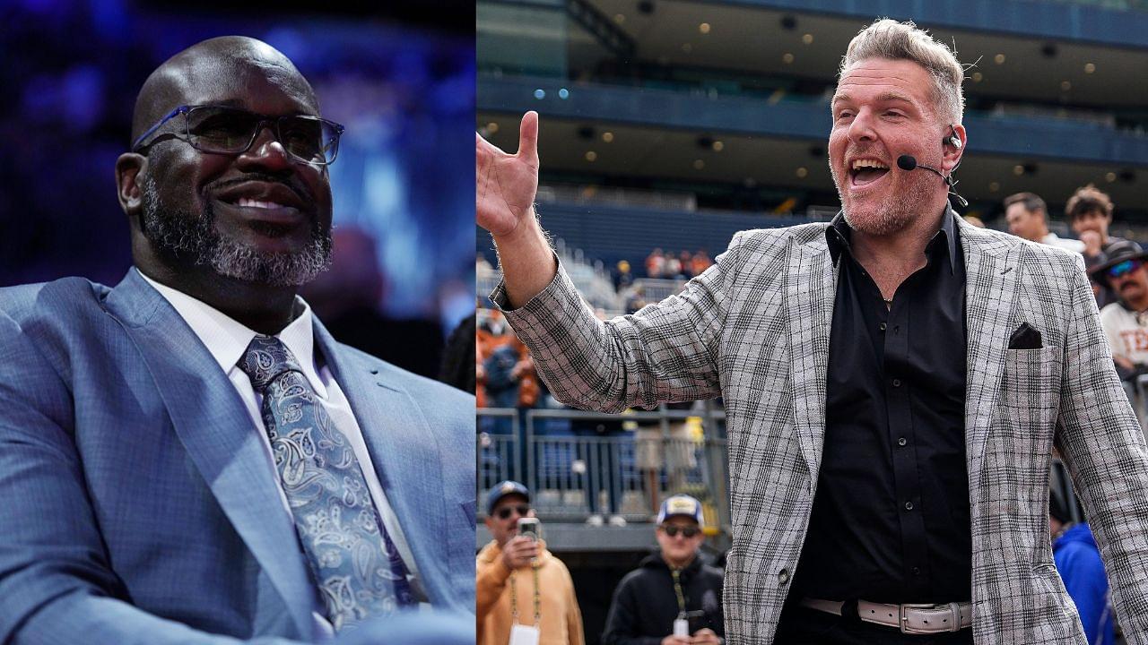 Shaquille O'Neal Hilariously Refuses to Speak to Pat McAfee Until He 'Changes Into Signature Outfit'