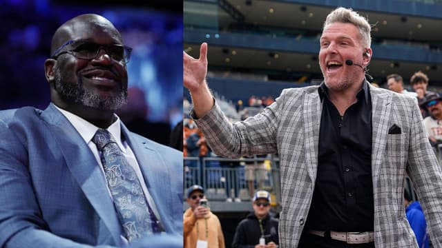 Shaquille O'Neal Hilariously Refuses to Speak to Pat McAfee Until He 'Changes Into Signature Outfit'