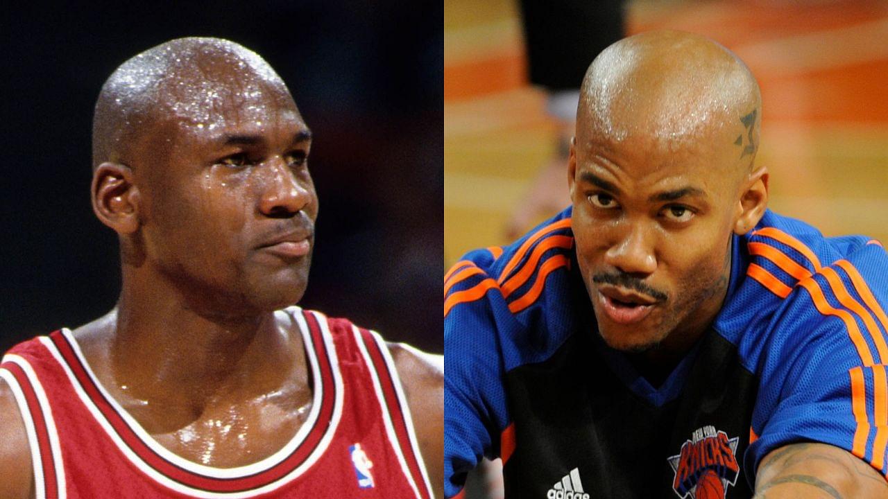 Michael Jordan and Stephon Marbury