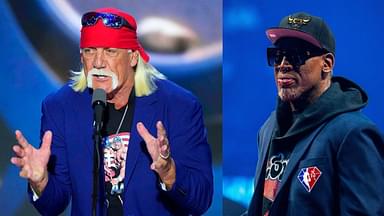 Hulk Hogan Sent Dennis Rodman A Private Plane To 'Force' Him Into A WWE Event During The Finals