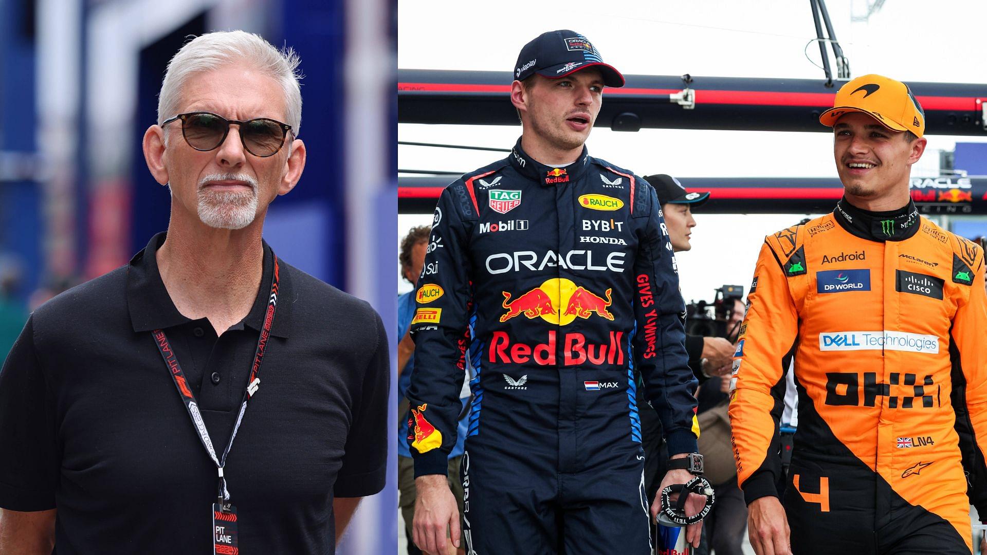 Damon Hill Would Rather Be Max Verstappen Over Lando Norris in the 2024 Championship Fight