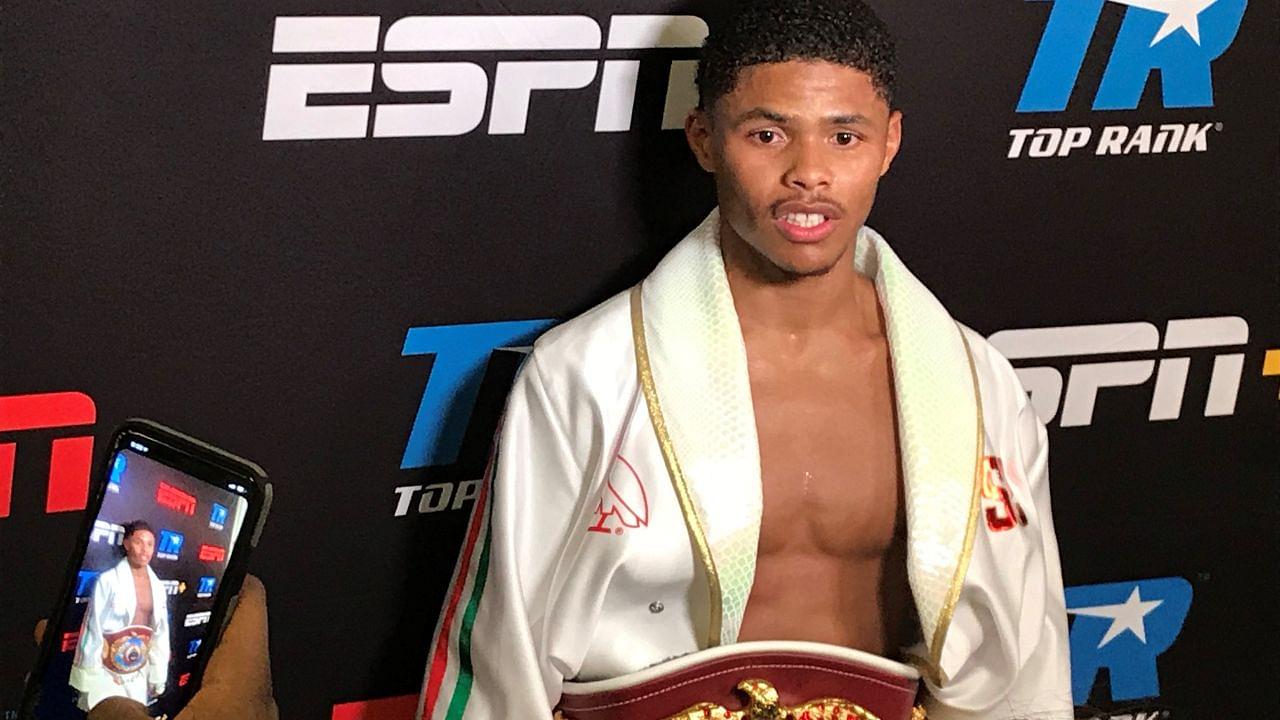 Shakur Stevenson Injury Update: 27-Year-Old Returns to Gym to Help Teammates