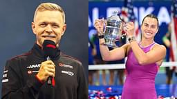 F1 Star Kevin Magnussen Joins 2.1 Million Fans to Congratulate Aryna Sabalenka on US Open Win