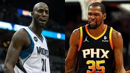 Kevin Durant and Kevin Garnett