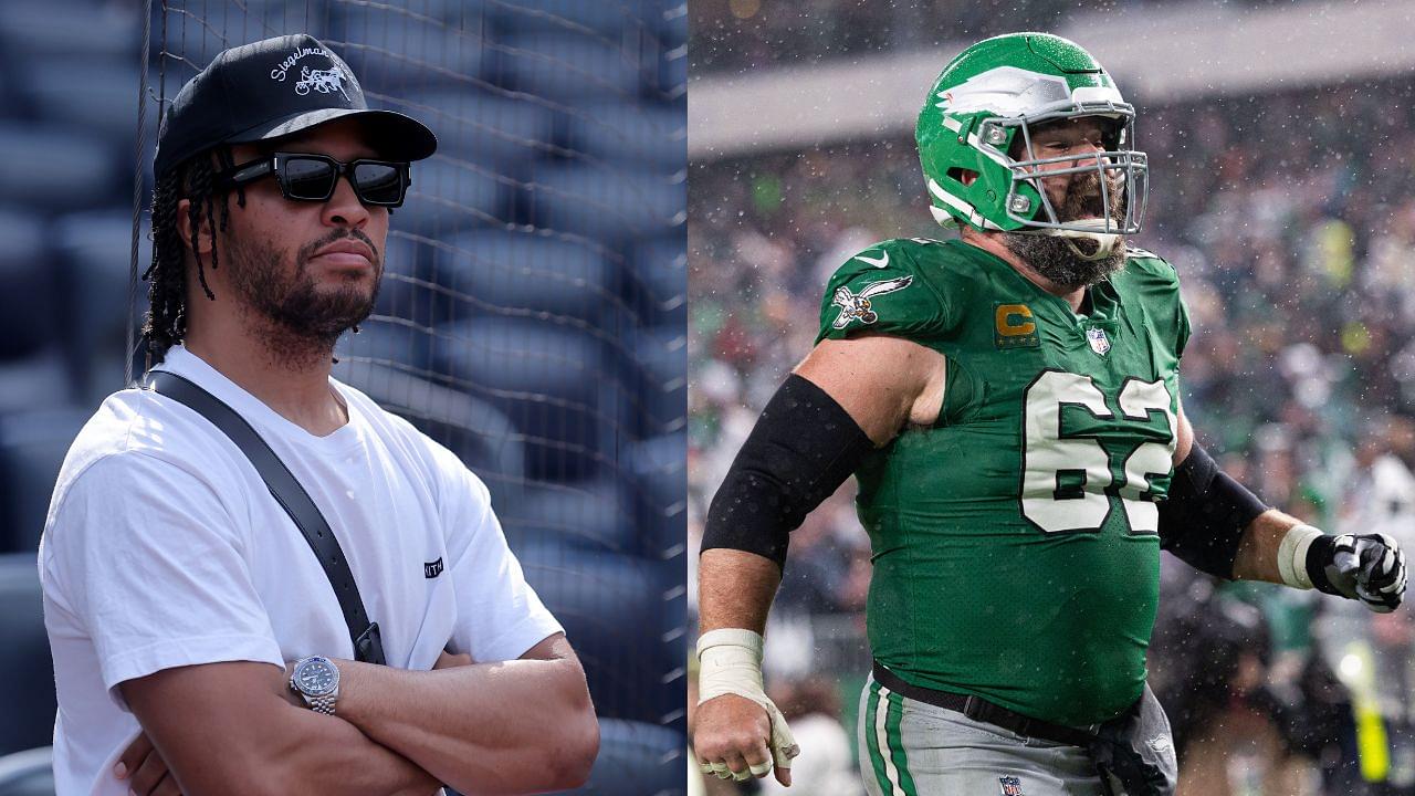 Jalen Brunson Repping Philadelphia Eagles Alongside Jason Kelce is “A Painful Image” for Knicks Fans