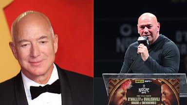 Jeff Bezos, Chris Brown Join Dana White’s Star-Studded Guest List at UFC 306 in The Las Vegas Sphere