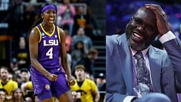 Flau'jae Flexes Impressing Shaquille O'Neal With A 'Crazy' Layup During LSU-Kentucky