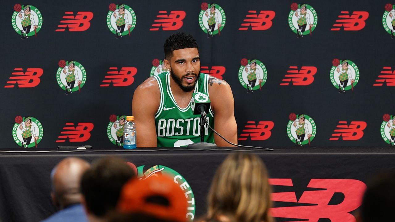 NBA Analyst Doesn't Understand Why Jayson Tatum Would Have A Chip On His Shoulder