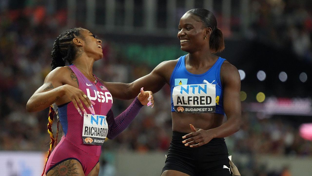 Sha’Carri Richardson Welcomes ‘Twin’ Trophy After Outshining Julien Alfred at Zurich Diamond League