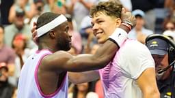 Ben Shelton jokes with Frances Tiafoe