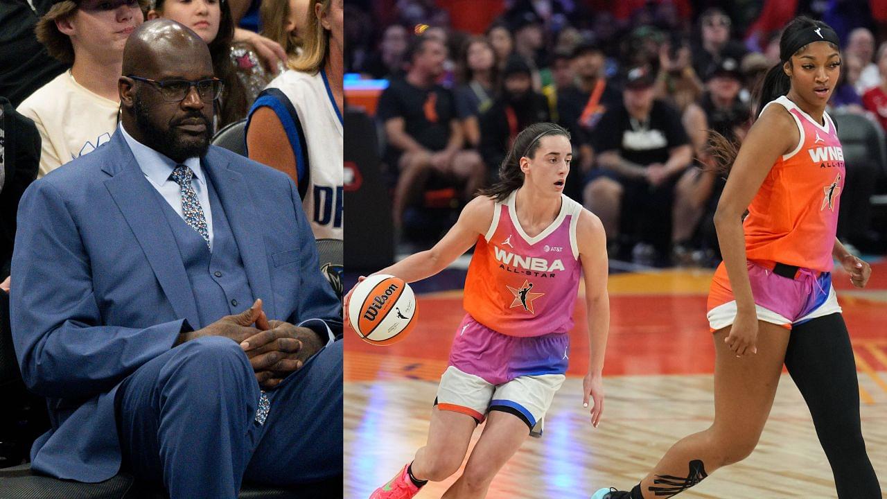 Shaquille O'Neal Roots for Equal Pay, Wants Caitlin Clark and Angel Reese to Earn as Much as $20M a Year