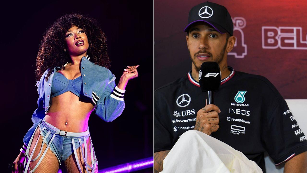 Megan Thee Stallion Has Lewis Hamilton’s Attention With “the Coolest Track Out There”