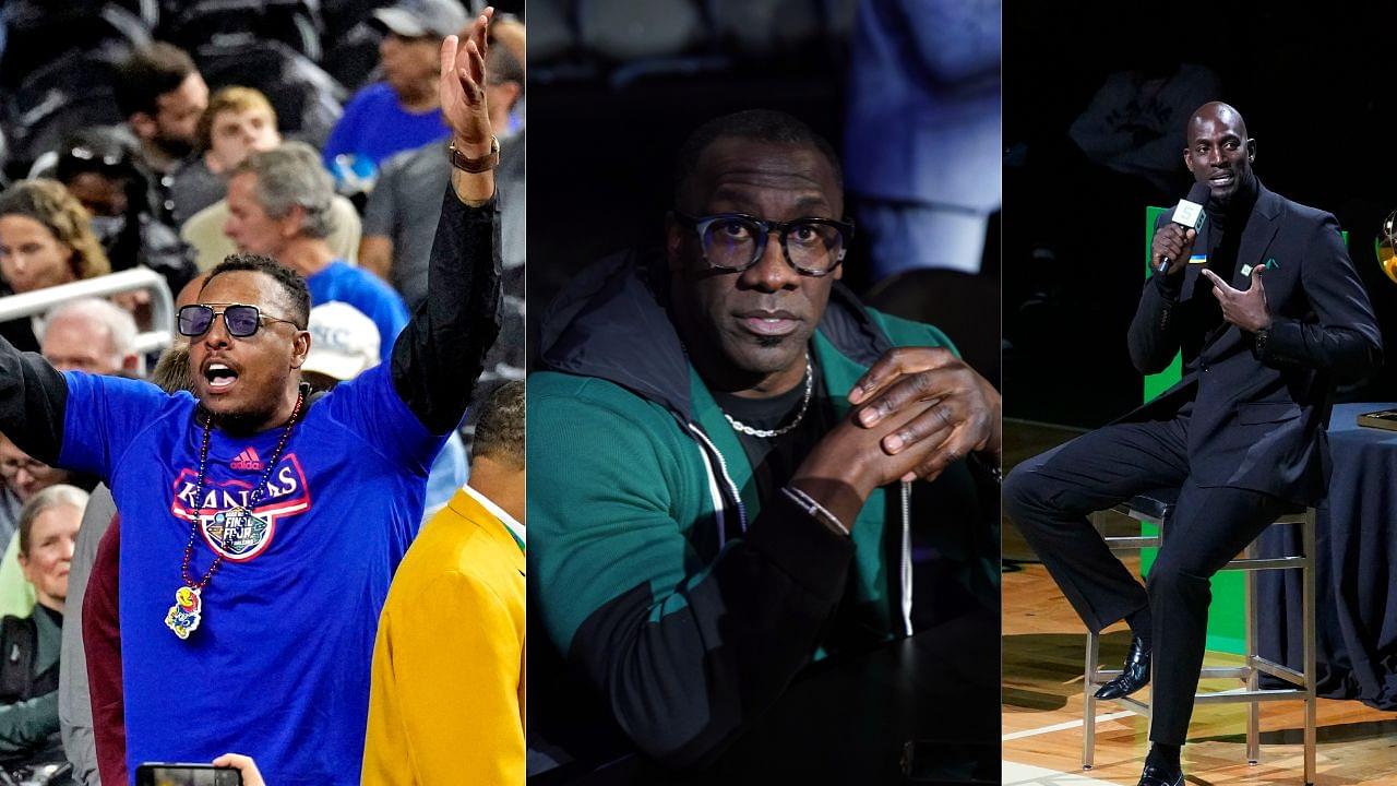 Paul Pierce Is 'Furious' Shannon Sharpe Wasn’t Fired By ESPN: Kevin Garnett Hilariously Implies