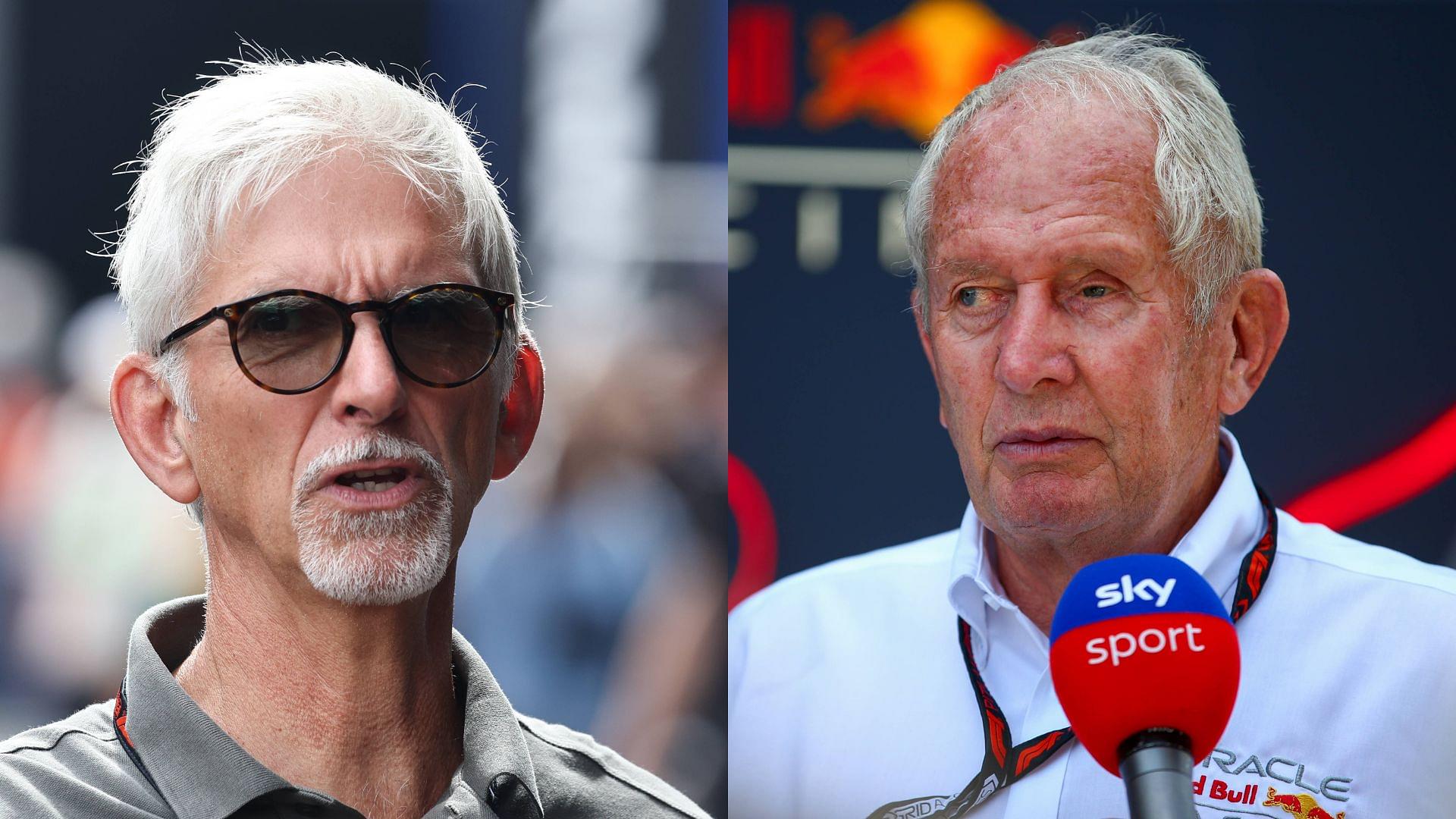 Damon Hill Reacts to Helmut Marko Demanding Investigation Against Mercedes and McLaren