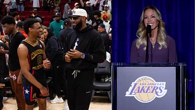 "Never Had The Conversation With LeBron And Bronny James": Jeanie Buss On Balancing Workplace-Family Relationships