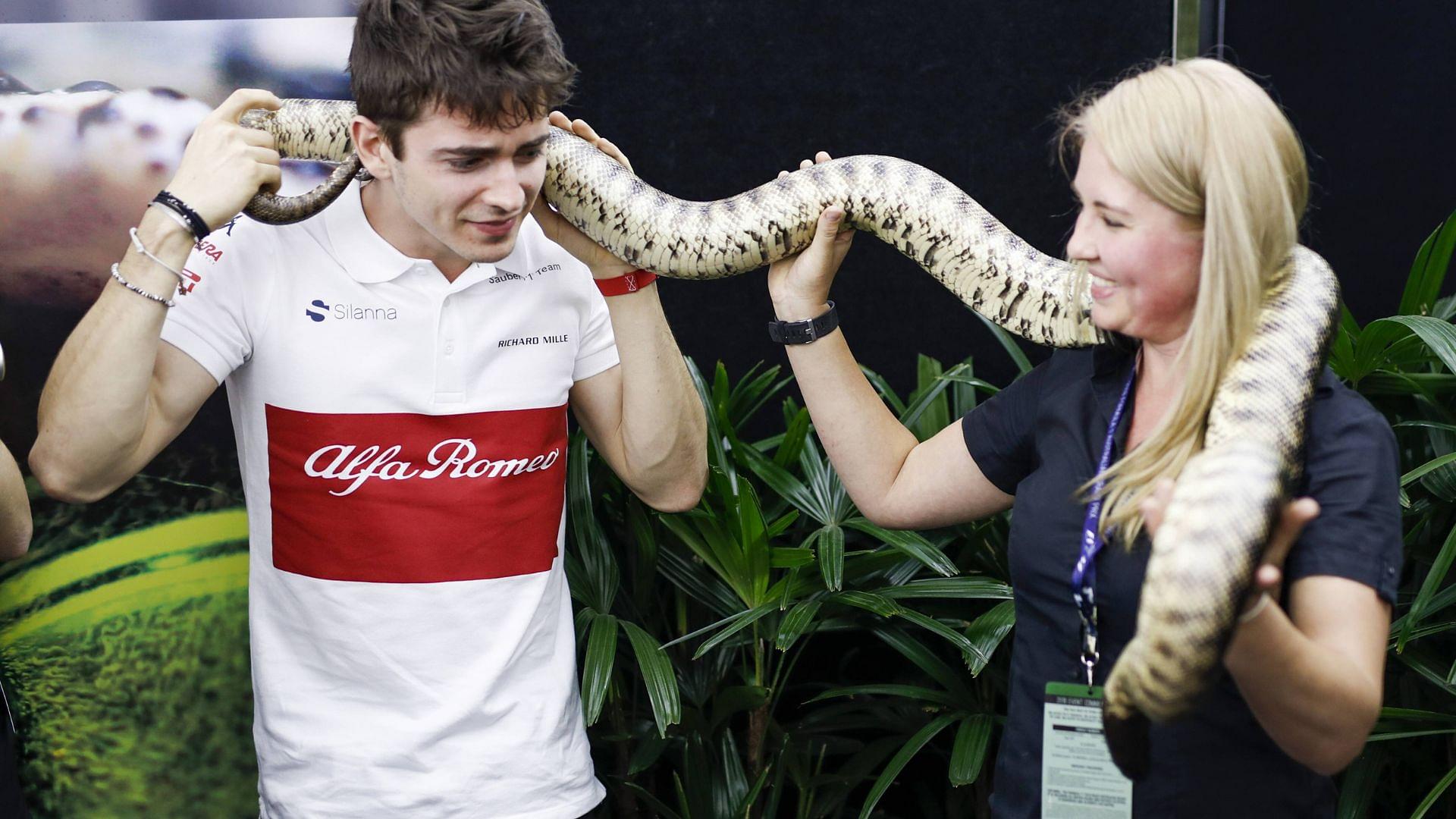 Charles Leclerc’s 'Too Shy to Say No' Attitude Once Compelled Him to Deal with Snakes Despite the Phobia