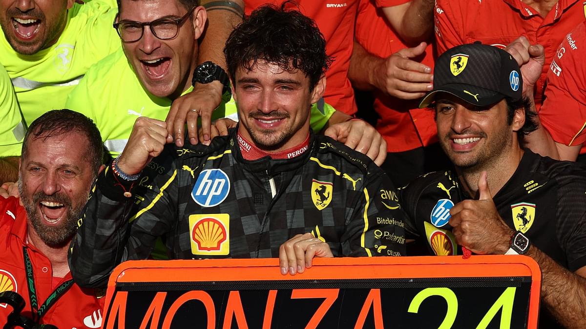 Carlos Sainz Credited to Be a Pivotal Reason Behind Charles Leclerc’s