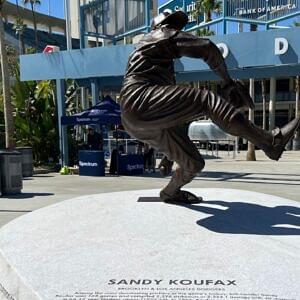 Sandy Koufax Statue