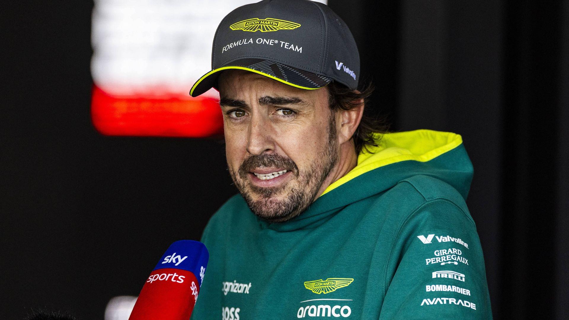 Fernando Alonso Explains Why He ‘Never Drink’ Fluids During a Race