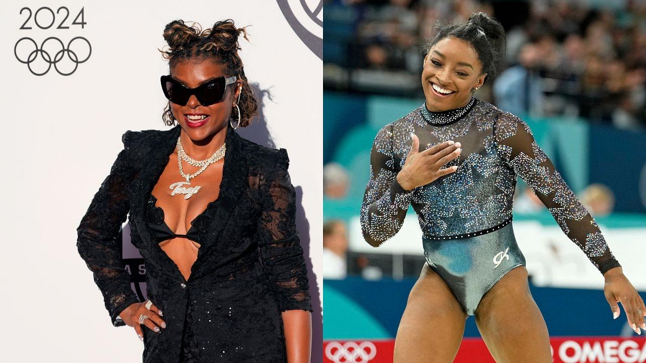 “We Totally Fanned Out”: Star Taraji P. Henson Recalls Witnessing Simone Biles Make History in Paris