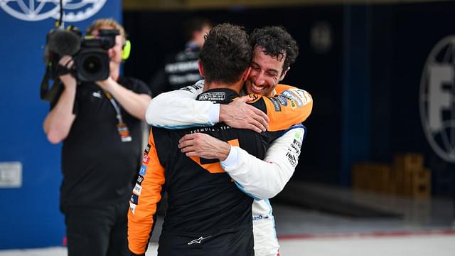 Lando Norris Paid Daniel Ricciardo a Late Night Visit After His Final Race in F1