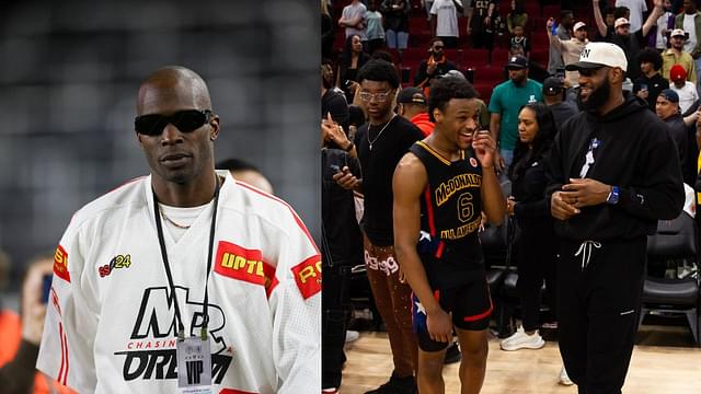 "You're Not My Son": Ochocinco Loves LeBron James' Trash Talk Against Bronny During Lakers Practice