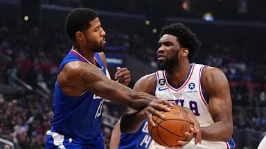 Paul George and Joel Embiid