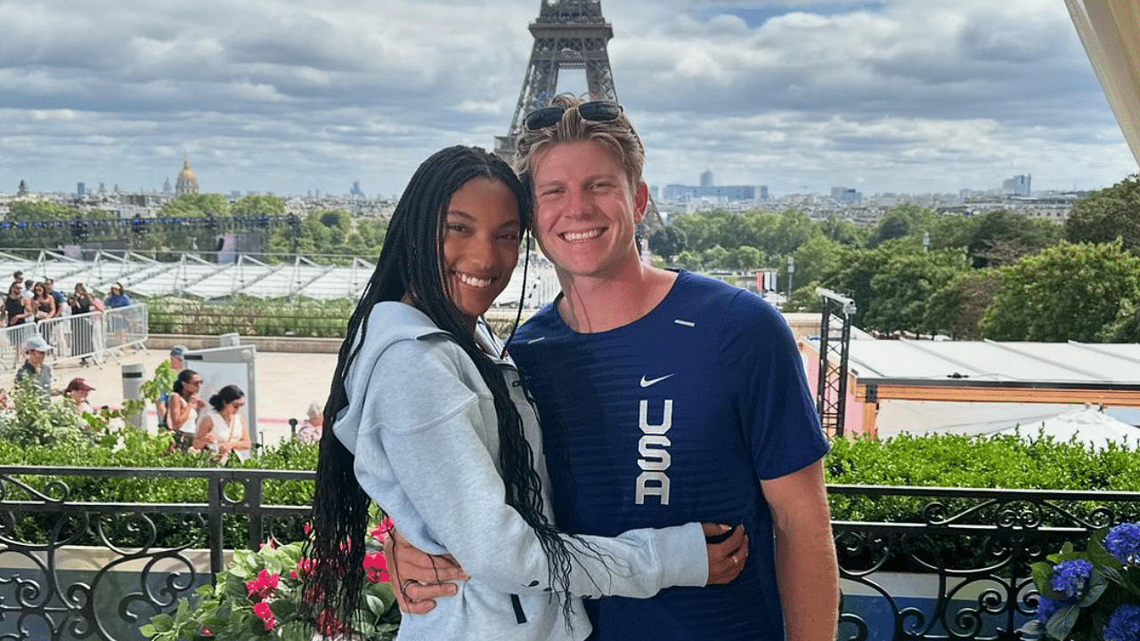 Hunter and Tara Davis-Woodhall Drop Pics from 'Wynn-ing' Vegas Trip as Fans Cheer: "All They Do Is Wynn!"