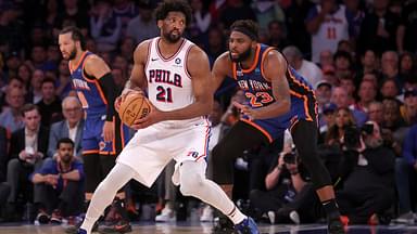 Joel Embiid and Mitchell Robinson