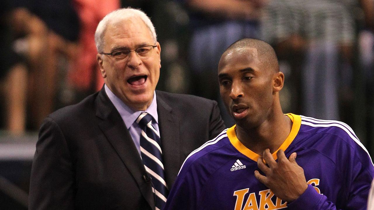 Phil Jackson and Kobe Bryant