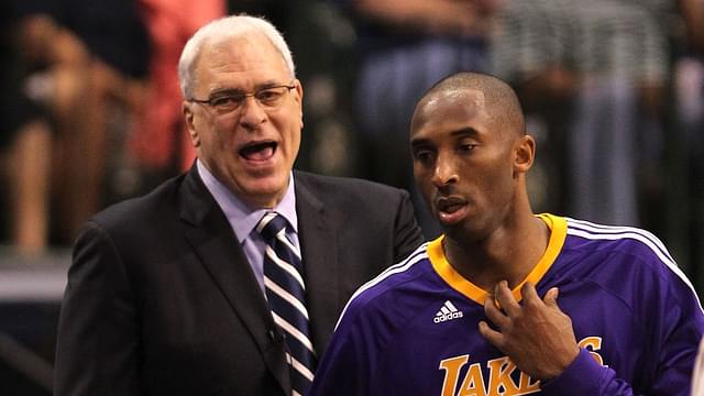 Phil Jackson and Kobe Bryant