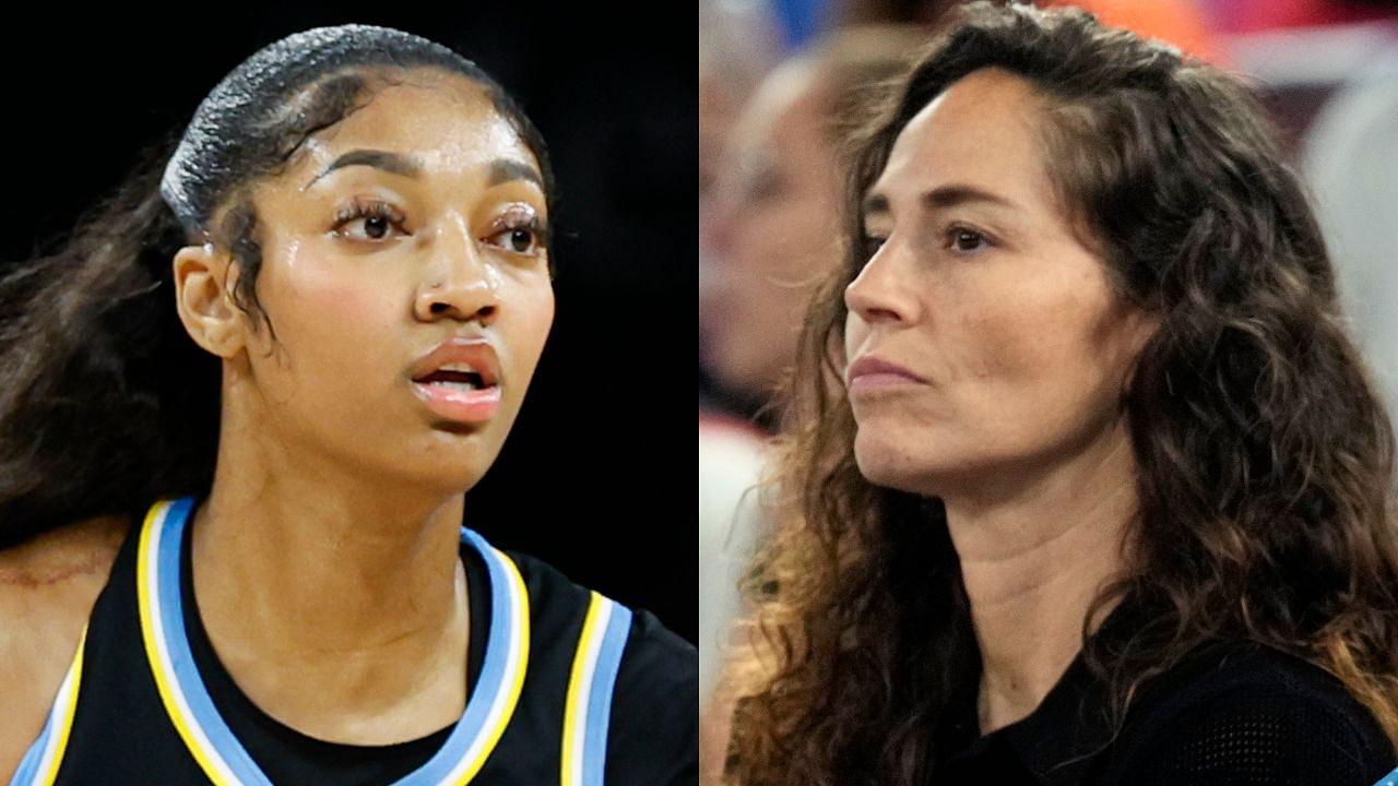 Angel Reese and Sue Bird