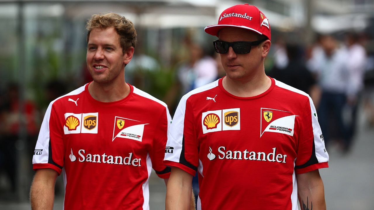 When Kimi Raikkonen Bet His Ferrari Against Sebastian Vettel for a Game ...