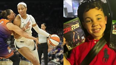 “Auntie” A’ja Wilson Shows Love to Jayson Tatum’s Son Deuce for Congratulating Her on NBA 2K25 Launch