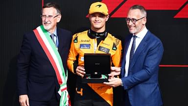 Details of Lando Norris' One-of-a-Kind Monza GP Pole Position Ring