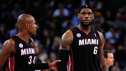 Ray Allen and LeBron James