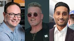 Adrian Wojnarowski, Pat McAfee, and Shams Charania